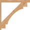 Ekena Millwork Merced Block Smooth Outlooker, Western Red Cedar, 5 1/2"W x 48"D x 48"H OUT06X48X48MRC05SWR - alternate 4